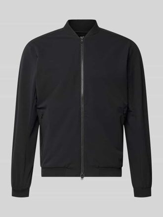 Scandinavian Edition Regular Fit Jacke mit Stehkragen Modell Campo in BLACK, Gr&ouml;&szlig;e XXL
