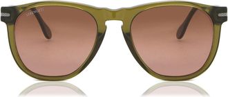 Serengeti Eyewear Amboy Polarized SS530004 Mens Sunglasses Green Size 53