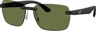 Ray-Ban Chromance Zonnebrillen - unisex - Zonnebrillen - Zwart - 59 MM - Accessoires