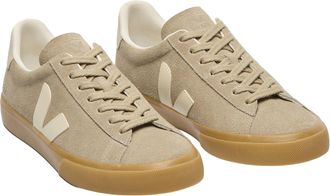 Veja Mens Sneakers Campo Suede Taupe Taupe-Stone-Natural Trainers Taupe/stone/natural
