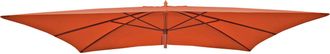 Hhg Nunca Usado] Funda De Recambio Para Sombrilla De Madera Florida 2x3m, Funda Para Sombrilla De Jard&iacute;n, Terracota