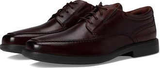 Clarks DressLite Ace Mens Lace Up Wing Tip Shoes Mahogany : 10.5 EE - Wide, Leather
