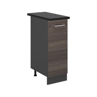 Vicco Armario De Farmacia R-line, Gris Noble, 30 Cm, Et Antracita