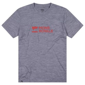 Mons Royale Icon T-Shirt f&uuml;r Herren | grau