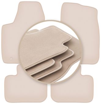 OEM Alfombrillas Beige Premium Para Dodge Charger Ld Coup&eacute; 2011-2020