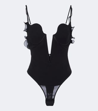 Tom Ford Ruffled silk bodysuit
