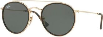 Ray-Ban Zonnebril met dubbele brug - unisex - Accessoires - Geel - Maat: 51 MM
