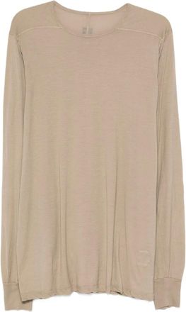 Rick Owens T-shirt con coulisse - Toni neutri