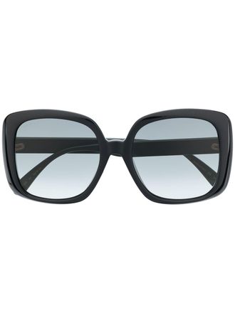 Gucci Occhiali da sole squadrati - Nero
