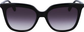 Longchamp 53mm Rectangular Sunglasses in Black at Nordstrom Rack