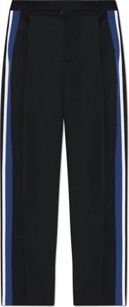 Marni Wollen broek - Heren - Straight fit broeken - Zwart - S - Wol - Broeken