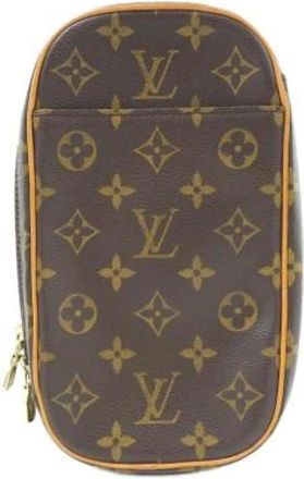 Louis Vuitton Pre-owned Cross Body Bags, female, Brown, Size: ONE SIZE Pre-owned Canvas louis-vuitton-bags