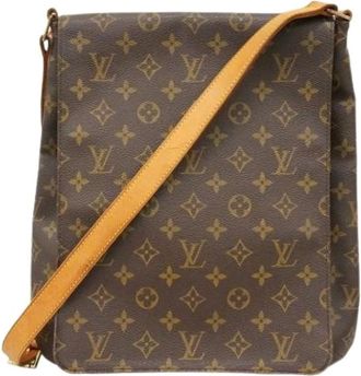 Louis Vuitton Pre-owned Cross Body Bags, female, Brown, Size: ONE SIZE Pre-owned Musette Shoulder Bag