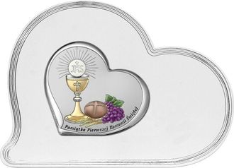 OEM Una Imagen De Un Recuerdo De La Primera Comuni&oacute;n Con Una Inscripci&oacute;n En Un Panel Blanco. Tama&ntilde;o: 16,1x12cm Sku: Bc6755sf/1scol