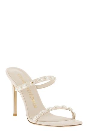 Stuart Weitzman Pearlita - Sandalen Met Parel
