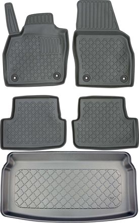 OEM Juego De Alfombrillas Para Coche Y Maletero Para Audi A1 Ii Sportback Hatchback Desde Julio De 2018