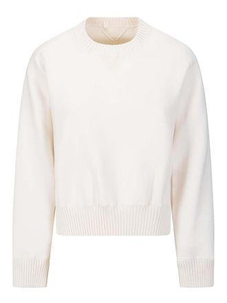 sacai Cotton Cashmere Knit Pullover