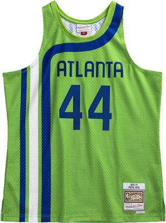 Mitchell & Ness Top 1970/71 Hardwood Classics Pete Maravich Atlanta Hawks - Verde
