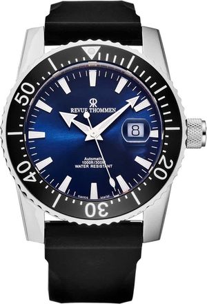 Revue Thommen Diver Automatic Blue Dial Mens Watch 17030.2525