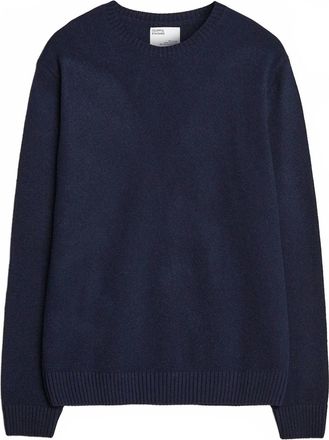 Peregrine Womens Richmond Organic Cotton Sweater In Navy