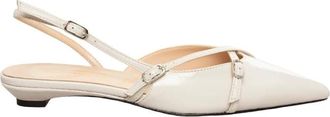 Bianca Di Sandalo Slingback - - Shoes - Donna - Bianco - 38 EU