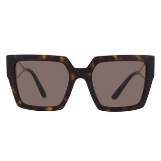Dolce & Gabbana Dark Brown Square Ladies Sunglasses DG4446B 502/73 53
