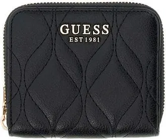 Guess Womens Wallet Black Polyurethane Bags