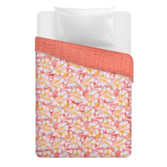 KASANOVA Trapuntino 1 piazza e mezza petali arancioni