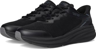 Skechers Mens Bobs Skillz Slip-ins Sneaker, Black/Black, 6.5 UK