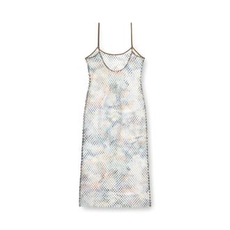 Diesel Gaya-Utlt Long Mesh Dress - female - Diesel - Beachwear - Green - L - Swimwear