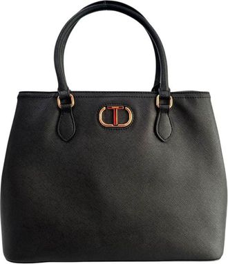 Twinset Yellow Polyurethane Women Shoulder Womens Bag