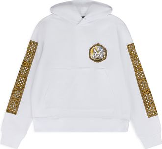 Amiri White Landscape Frame Hoodie