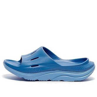 Hoka One One Ora Recovery Slide 3 Coastal Sky All Aboard 1135061-CSAA