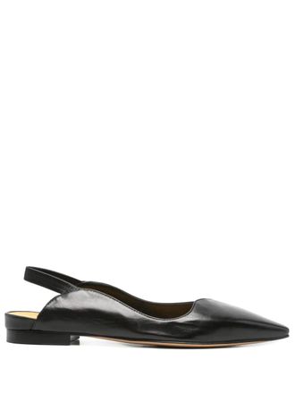 Mara Bini leather slingback pumps - Black