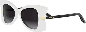 Dior DIORBUTTERFLY S1I Smoke Gradient Butterfly Ladies Sunglasses CD402271 25B 51