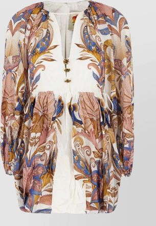 Farm Rio printed mini dress