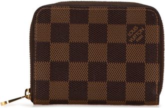 Louis Vuitton Damier Brown Pvc Coin Purse/Coin Case (Pre-Owned)