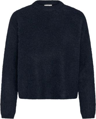 Kaffe Maglieria Girocollo - - Knitwear - Donna - Blu - 2XL