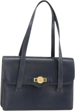 Dior Pre-owned Handbags, female, Blue, Size: ONE SIZE Pre-owned Vintage Hand Bag