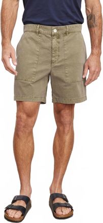 Velvet Ray Sanded Twill Short In Gravel