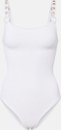 Hunza G Melody embellished swimsuit