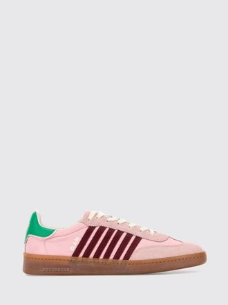 Dsquared2 Boxer Sneakers in Suede and Nylon