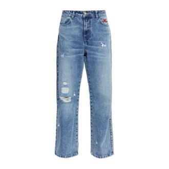 Carne Bollente Boot-cut Jeans, female, Blue, Size: W26 Bell-Bottom Bunny Jeans