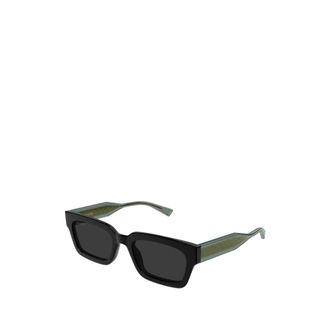 Gucci Sunglasses, male, Black, Size: 53 MM Rectangular Sunglasses