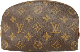 Louis Vuitton Brown Pouch (Pre-Owned)