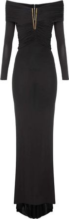 Elisabetta Franchi Abito Red Carpet - - Dresses - Donna - Nero - S