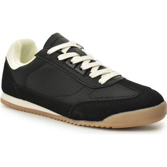 Nicole Miller Low Top Sport Sneaker in Black Multi at Nordstrom Rack, Size 6