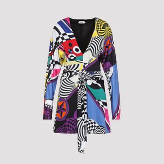 Versace all-over Teatro-jurk
