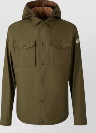 Moncler chirano hood jacket long sleeves pockets