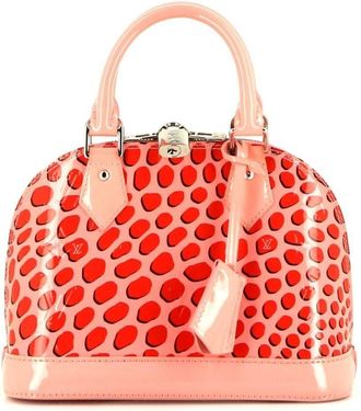Louis Vuitton pre-owned mini Alma Jungle bag - women - Calf Leather - One Size - Pink